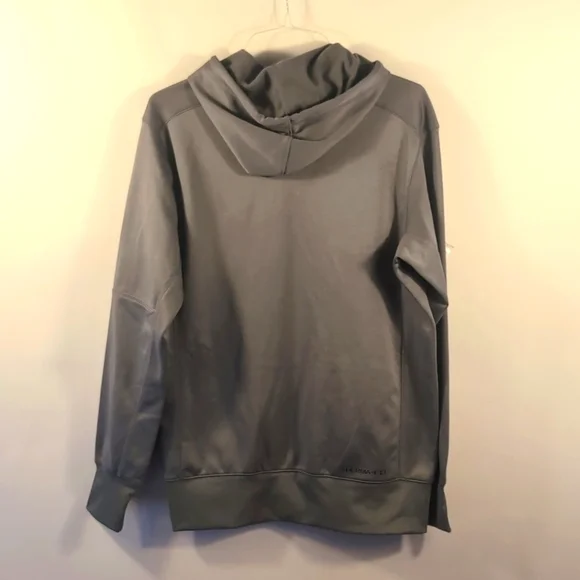 Nike Therma Fit Gray Hoodie Size Medium New with tags - Picture 7 of 11